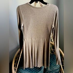 Gray dress with indented lines size medium from Forever 21.